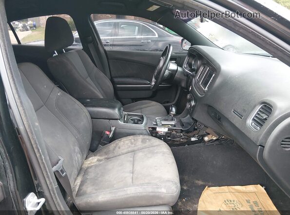 2C3CDXBG4KH628294 2019 DODGE CHARGER Black Vista interior delantera