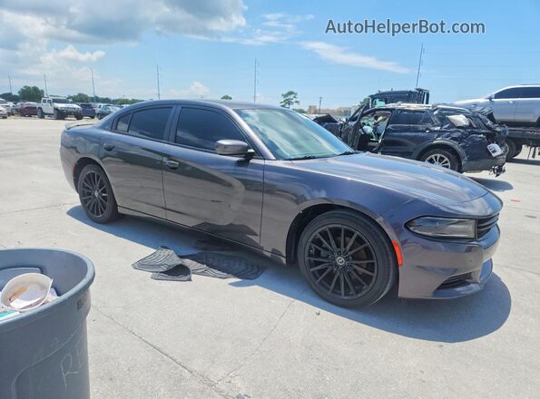2C3CDXBG4KH711420 2019 DODGE CHARGER Gray Передня права чверть