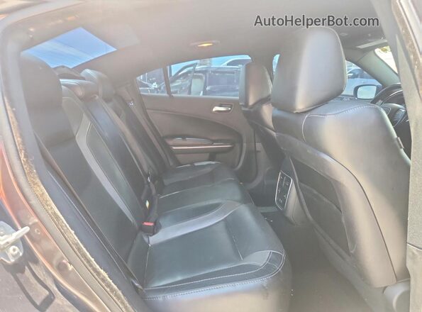 2C3CDXBG4KH711420 2019 DODGE CHARGER Gray Вид задніх сидінь