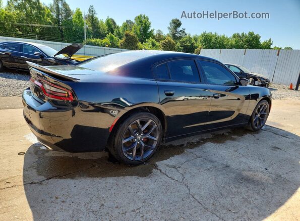 2C3CDXBG4LH102099 2020 DODGE CHARGER Black უკანა მარჯვენა