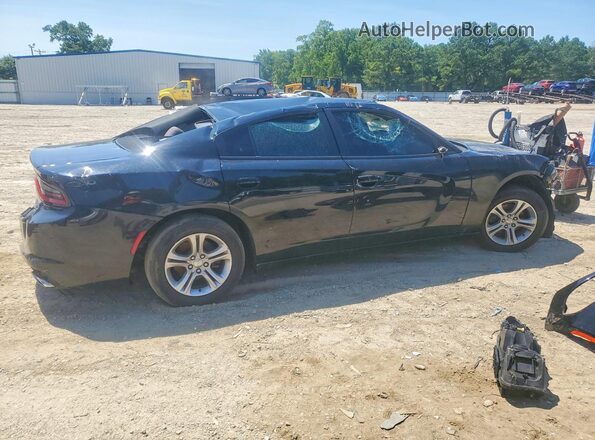 2C3CDXBG4LH116617 2020 DODGE CHARGER Черный Задняя правая четверть