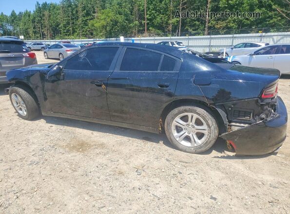 2C3CDXBG4LH116617 2020 DODGE CHARGER Черный Задняя левая четверть