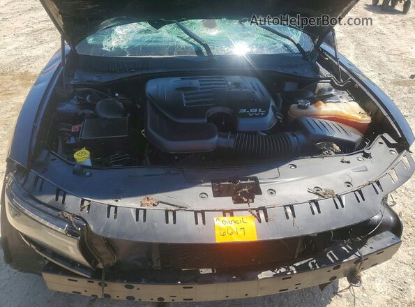 2C3CDXBG4LH116617 2020 DODGE CHARGER Черный Вид задней части салона