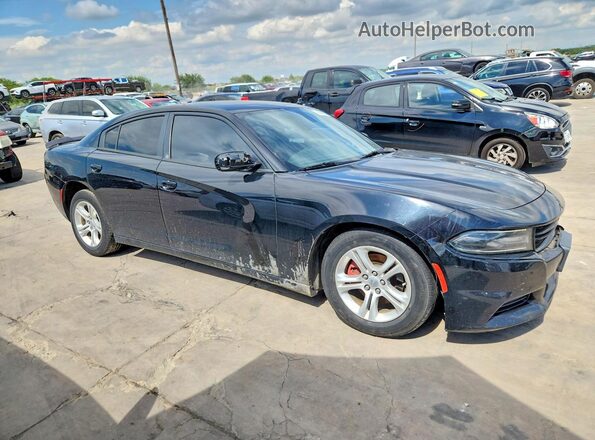 2C3CDXBG4LH167499 2020 DODGE CHARGER Black Передня права чверть