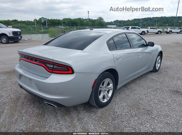 2C3CDXBG4LH190085 2020 DODGE CHARGER Silver Tył prawy