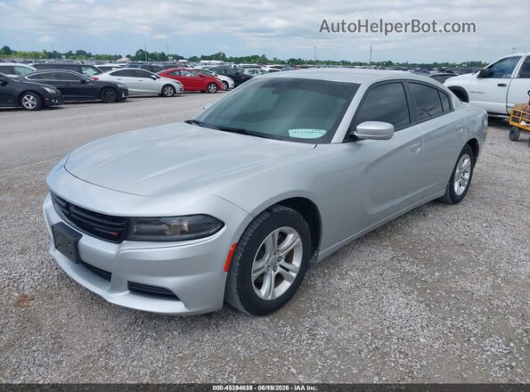 2C3CDXBG4LH190085 2020 DODGE CHARGER Silver Przód lewy