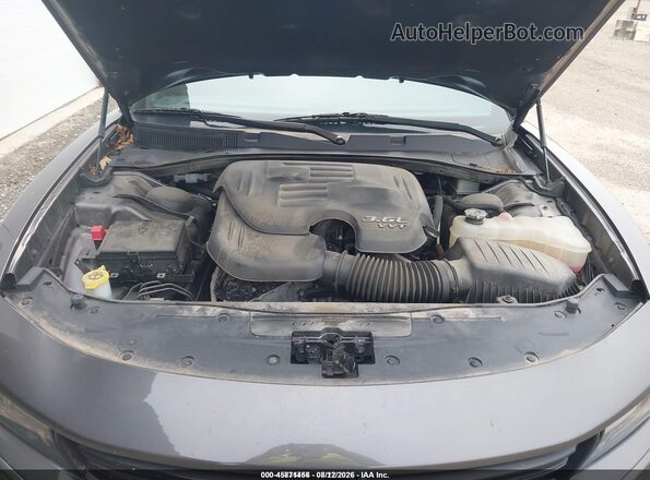 2C3CDXBG4LH190121 2020 DODGE CHARGER Серый Вид сзади