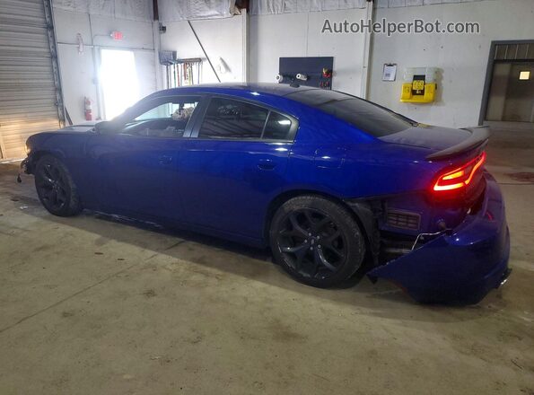2C3CDXBG4LH248437 2020 DODGE CHARGER Синий Задняя левая четверть