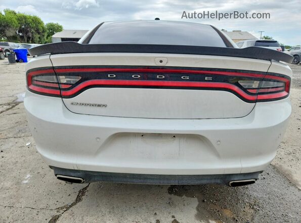 2C3CDXBG4MH510801 2021 DODGE CHARGER White უკანა ხედი