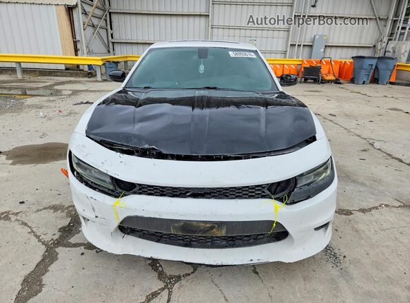 2C3CDXBG4MH510801 2021 DODGE CHARGER White წინა ხედი