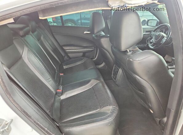 2C3CDXBG4MH510801 2021 DODGE CHARGER White უკანა სავარძლების ხედი