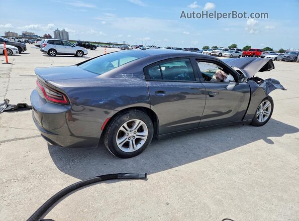 2C3CDXBG4MH518378 2021 DODGE CHARGER Gray Задня права чверть