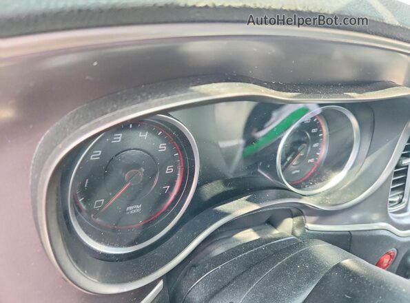 2C3CDXBG4MH518378 2021 DODGE CHARGER Gray Вид щитка приладів