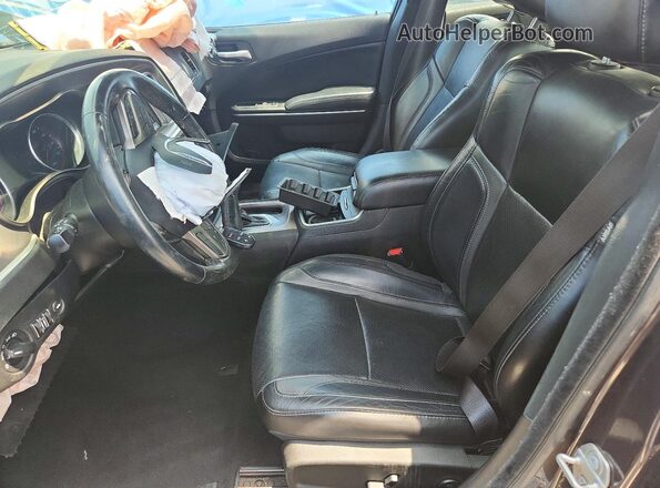 2C3CDXBG4MH518378 2021 DODGE CHARGER Gray Вид салону спереду