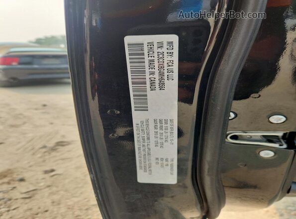 2C3CDXBG4MH648564 2021 DODGE CHARGER Black Vista de la etiqueta del VIN