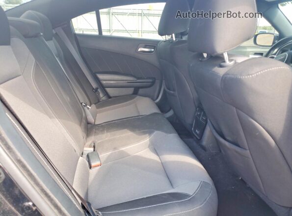 2C3CDXBG4NH201993 2022 DODGE CHARGER Черный Вид задних сидений