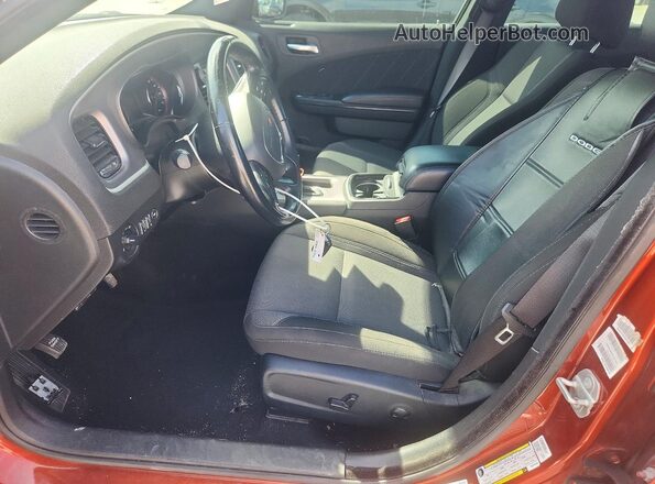 2C3CDXBG4NH217269 2022 DODGE CHARGER Orange Vista interior delantera