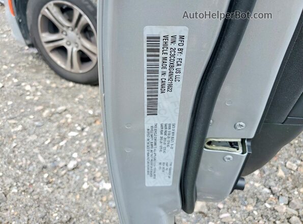 2C3CDXBG4NH219622 2022 DODGE CHARGER Silver Շարժիչի բաժամունքի տեսք