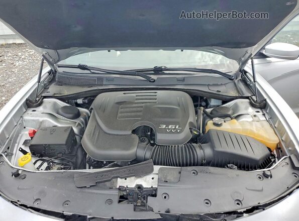 2C3CDXBG4NH219622 2022 DODGE CHARGER Silver Սալոնի հետևի տեսք