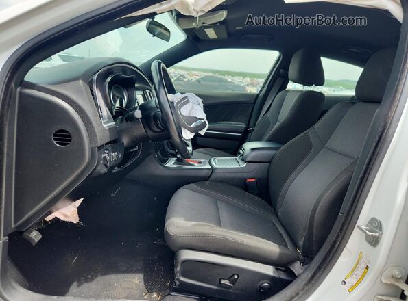 2C3CDXBG4NH234833 2022 DODGE CHARGER White Vista interior delantera