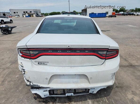 2C3CDXBG4NH234833 2022 DODGE CHARGER White Vista trasera