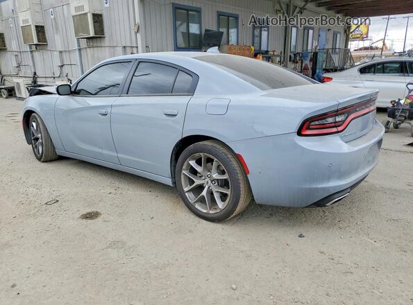 2C3CDXBG4NH243905 2022 DODGE CHARGER Gray Հետևի ձախ