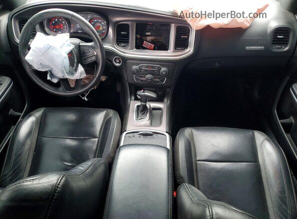 2C3CDXBG4NH243905 2022 DODGE CHARGER Gray Առջևի վահանակի տեսք