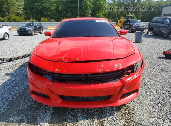 2C3CDXBG4NH255553 2022 DODGE CHARGER Red Front view