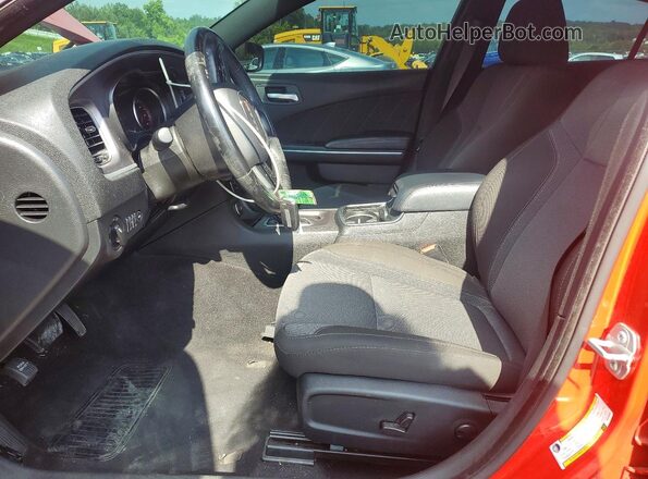 2C3CDXBG4NH255553 2022 DODGE CHARGER Red Front interior view