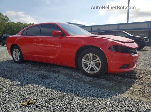 2C3CDXBG4NH255553 2022 DODGE CHARGER Red Front right