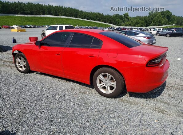 2C3CDXBG4NH255553 2022 DODGE CHARGER Red Rear left