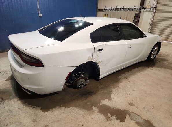 2C3CDXBG4NH256072 2022 DODGE CHARGER White Задня права чверть