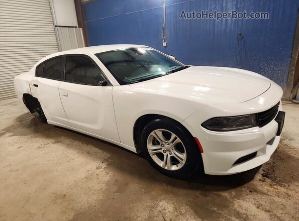 2C3CDXBG4NH256072 2022 DODGE CHARGER White Передня права чверть