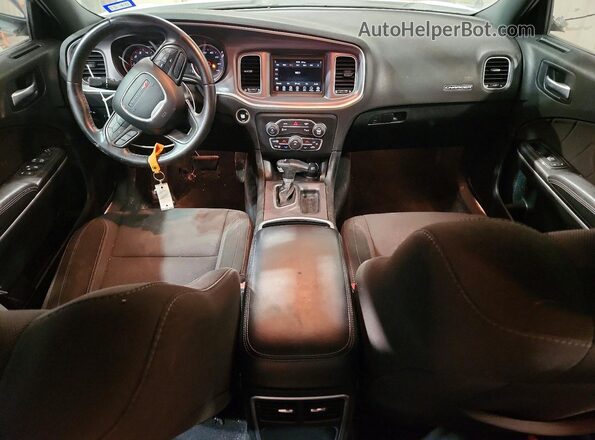 2C3CDXBG4NH256072 2022 DODGE CHARGER White Вид панелі приладів