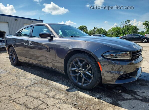 2C3CDXBG4PH600504 2023 DODGE CHARGER Gray წინა მარჯვენა