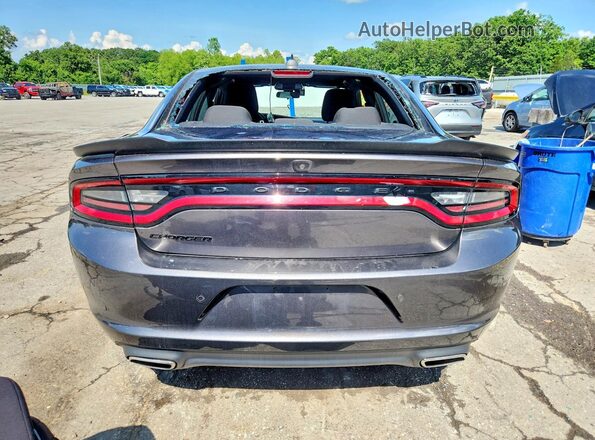 2C3CDXBG4PH600504 2023 DODGE CHARGER Gray უკანა ხედი