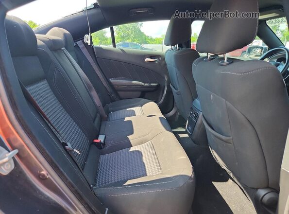2C3CDXBG4PH600504 2023 DODGE CHARGER Gray უკანა სავარძლების ხედი
