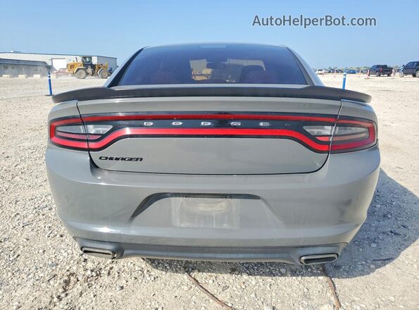 2C3CDXBG5HH602134 2017 DODGE CHARGER Gray Vista trasera