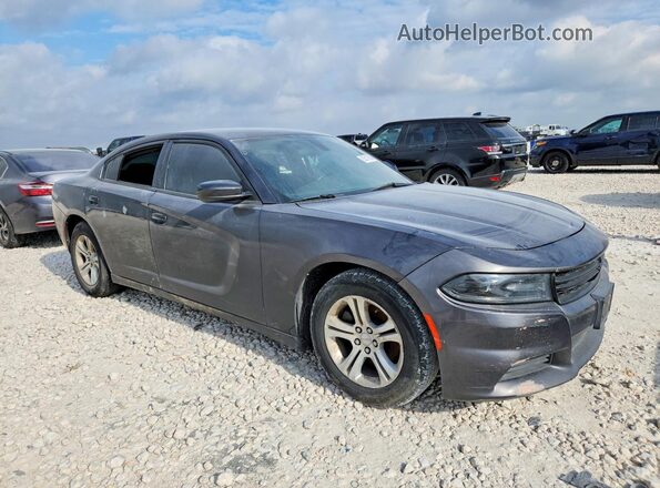 2C3CDXBG5JH197396 2018 DODGE CHARGER Gray Przód prawy