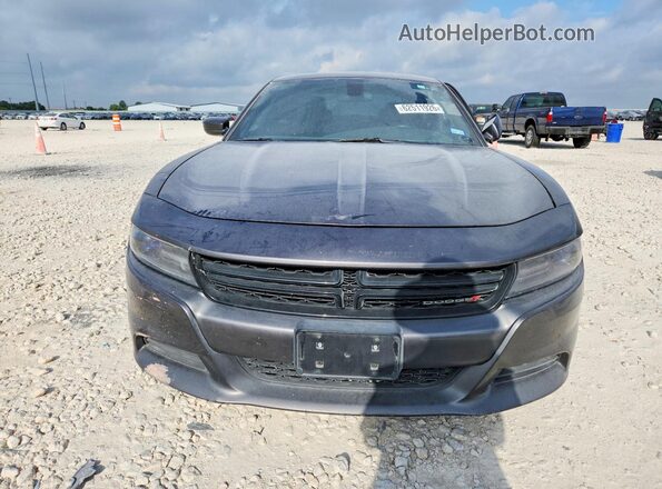 2C3CDXBG5JH197396 2018 DODGE CHARGER Gray Widok z przodu