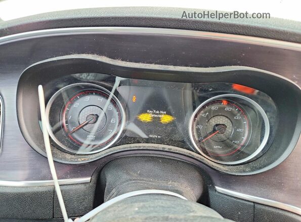 2C3CDXBG5JH197396 2018 DODGE CHARGER Gray Widok zestawu wskaźników