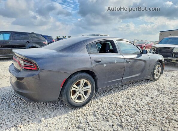 2C3CDXBG5JH197396 2018 DODGE CHARGER Gray Tył prawy