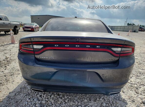 2C3CDXBG5JH197396 2018 DODGE CHARGER Gray Widok z tyłu