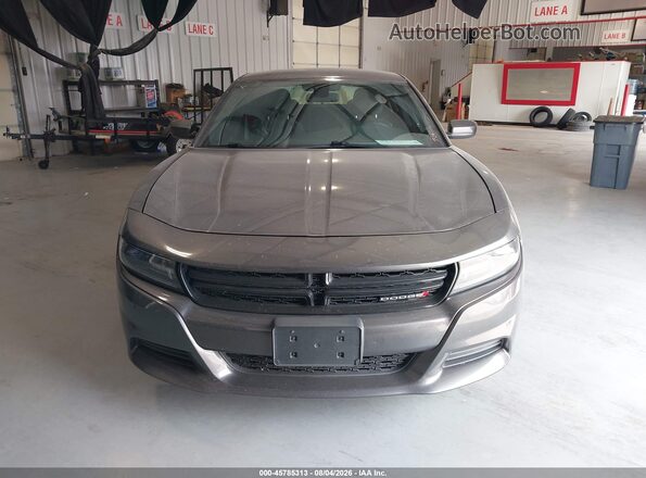 2C3CDXBG5JH257564 2018 DODGE CHARGER Gray Vista del cuadro de instrumentos