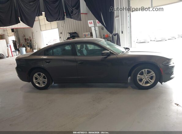 2C3CDXBG5JH257564 2018 DODGE CHARGER Gray Vista interior trasera