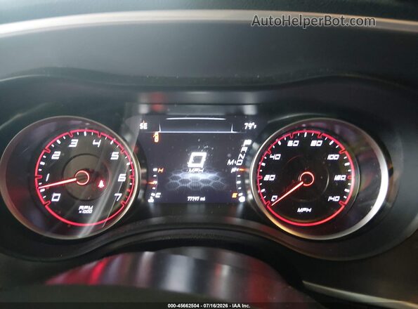 2C3CDXBG5KH637182 2019 DODGE CHARGER Black Vista de los asientos traseros