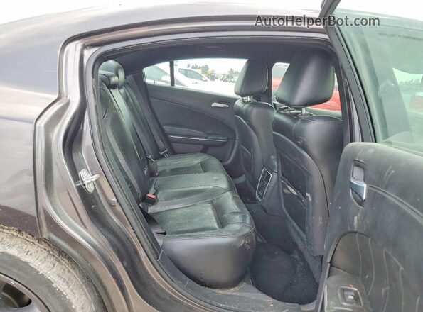 2C3CDXBG5KH663801 2019 DODGE CHARGER Gray Հետևի նստատեղերի տեսք