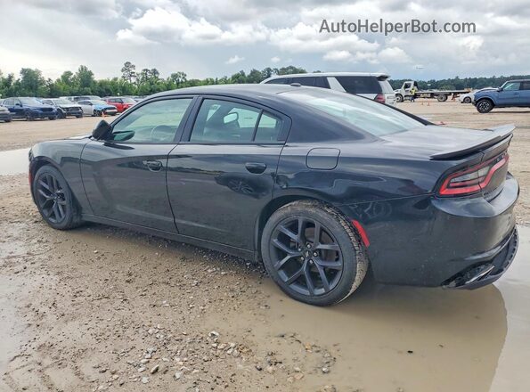 2C3CDXBG5KH672983 2019 DODGE CHARGER Black Հետևի ձախ