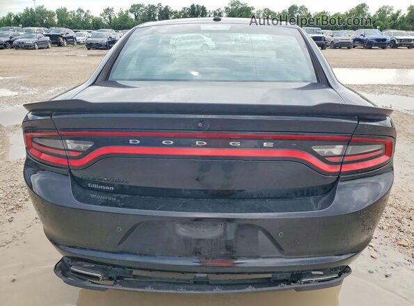 2C3CDXBG5KH672983 2019 DODGE CHARGER Black Հետևի տեսք