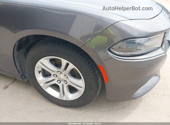 2C3CDXBG5KH675561 2019 DODGE CHARGER Серый Вид спереди